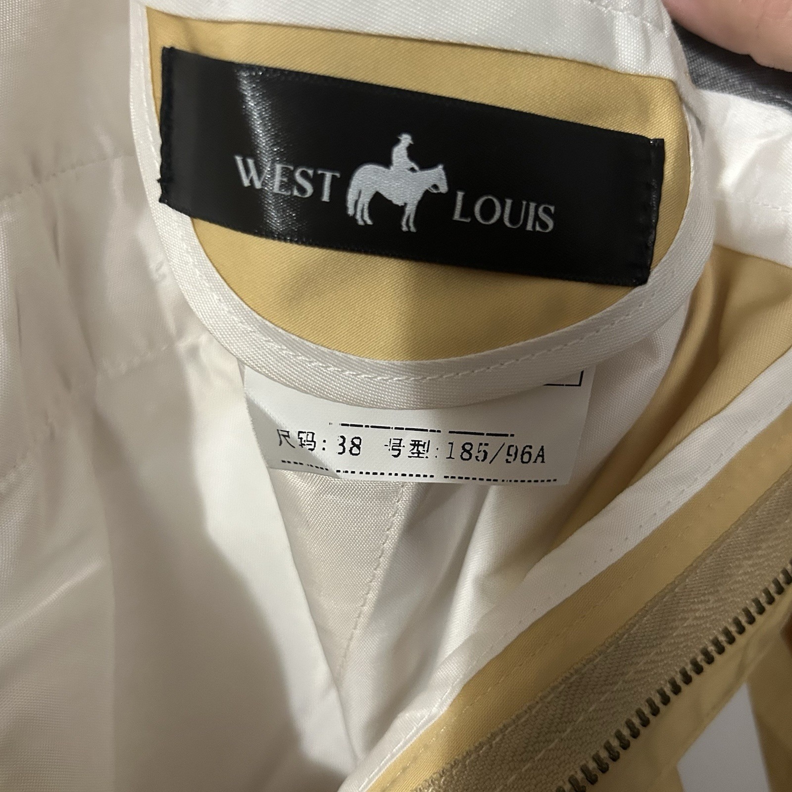 West Louis Shorts Men's 38 Yellow Nwt — image 7 of 7